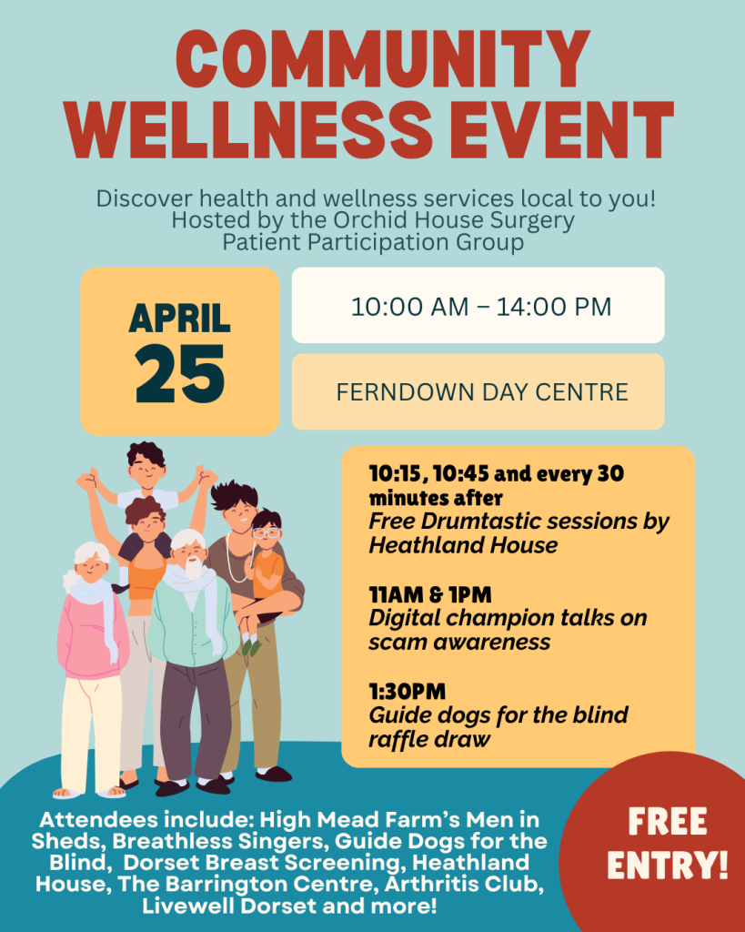 Wellness event poster